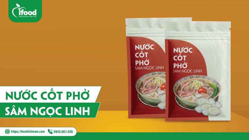 nước cốt phở sâm ngọc linh