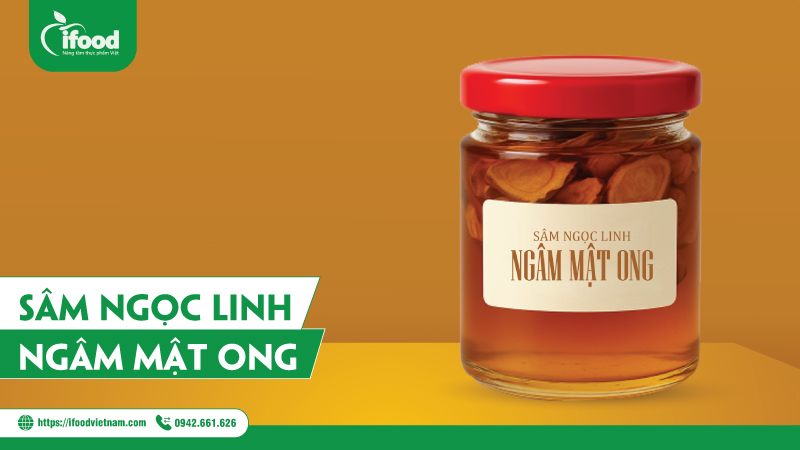 sâm ngọc linh ngâm mật ong
