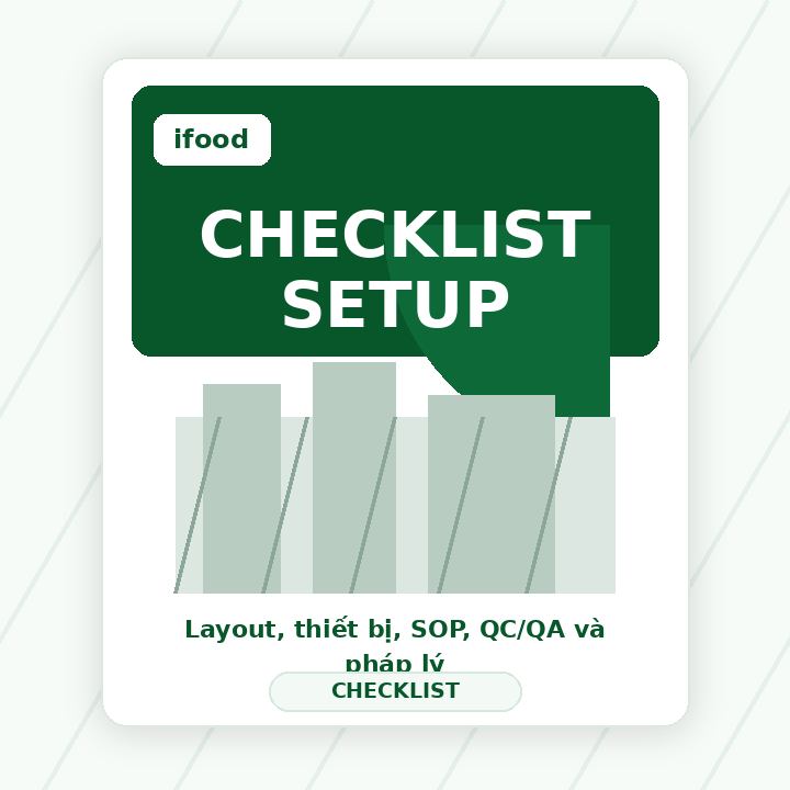 Checklist setup nhà máy