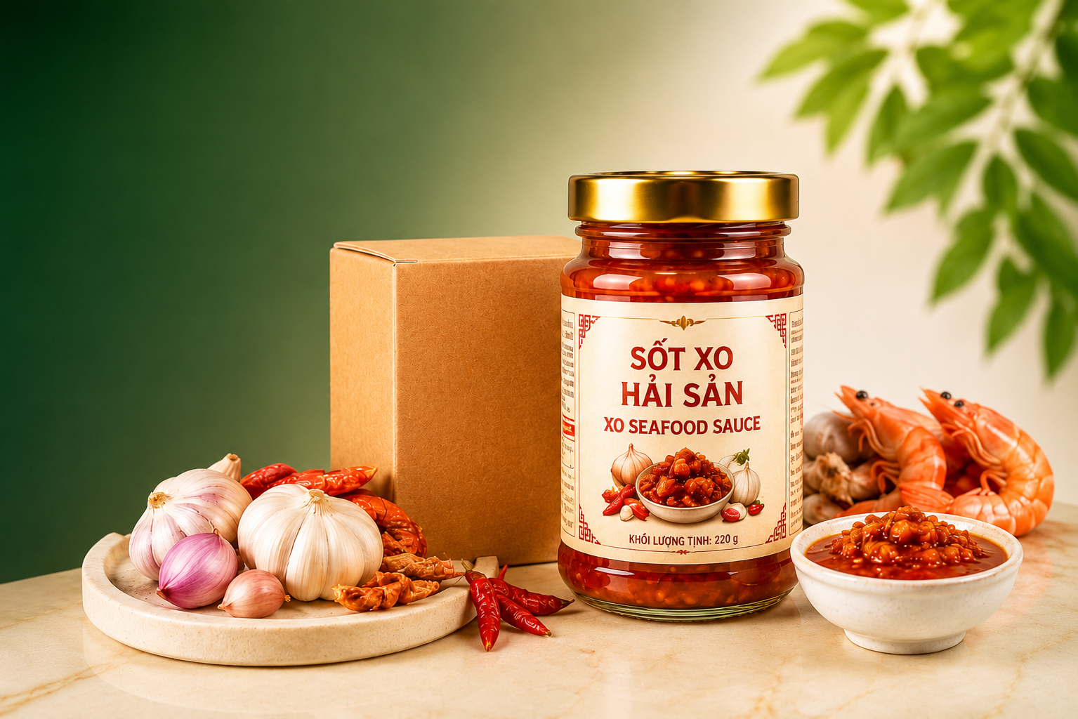 SỐT XO HẢI SẢN