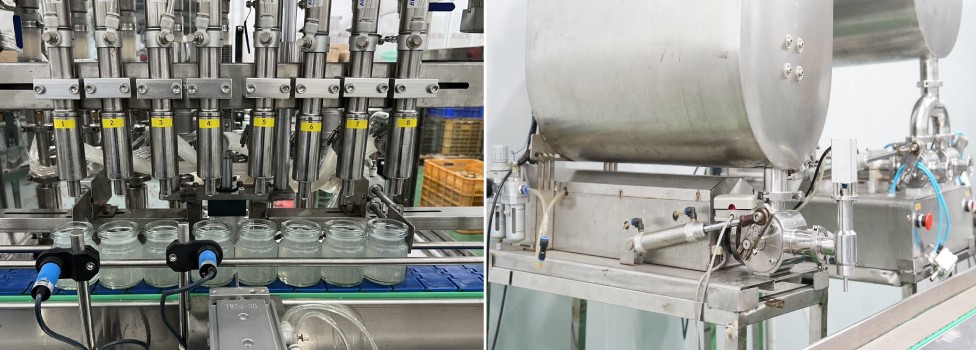 máy chiết rót yến hũ